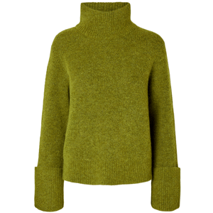 Selected Femme Sia Ras Knit High Neck Jumper